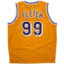 Chevy Chase Autographed Fletch (Yellow #99) Custom Jersey - Beckett Witness picture