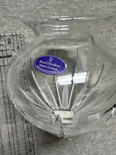  ROYAL DOULTON Finest Crystal VASE, Cut Lead Crystal, 6