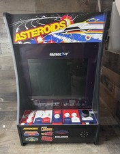 Arcade1Up Asteroids Countercade 8 Games Tempest Lunar Lander Gravitar Tested picture