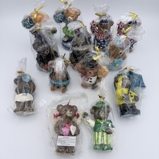 VTG Claire's Candle Bears Collection Figurine Lot of 13 all NEW NIP picture