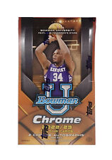 Topps Bowman Chrome University Basketball 2022-23 Hobby Box Sealed New  picture