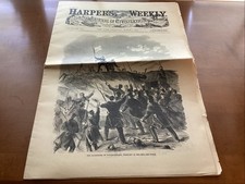 Reissue Harper’s Weekly March 1, 1862 Edition Vol. VI -No. 270 Fort Donelson picture