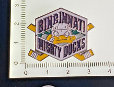 Cincinnati Mighty Ducks 1999-2005 Logo ENAMEL PIN HOCKEY AHL FAST SHIPPING picture