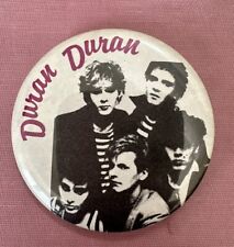 Vintage 1980s Duran Duran pin badge  button  picture