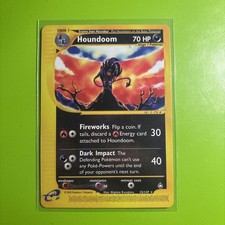 2003 Pokemon Houndoom 15/147 Aquapolis E-Reader Rare Non-Holo WOTC NM picture