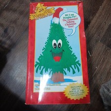 1997 Gemmy Douglas Fir Talking Tree Animated Singing Dancing Christmas READ picture