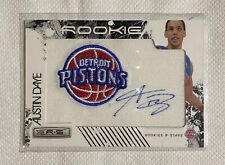 /459 Austin DAYE 2009-10 Panini NBA ROOKIE STARS #144 CAR LOGO PATCH Pistons RC picture