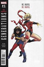 Generations Ms. Marvel And Ms. Marvel Comic 1 Cover B Variant First Print 2017 picture