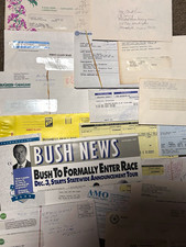 Vintage 1980s-2000s Assorted Lot of 100 Junk Mail Bills Scrapbooking Journaling picture