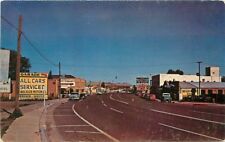 Autos Truck 1950 Springerville Arizona White Mountains postcard 9859 picture