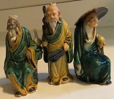 3 Vintage  Japan Asian Men  lot  - 6 Inch Figurines -1 picture