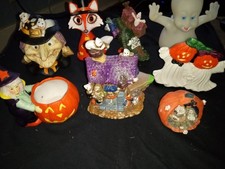 Halloween decorations - ghost ship - casper - lot of 8 picture
