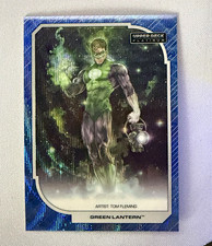Green Lantern Hal Jordan #42 Upper Deck DC Platinum - DC Blue Parallel SP #24/38 picture