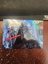 2026 Topps Chrome Star Wars Galaxy #12 The Dark Lord Darth Vader Logofractor /77 picture