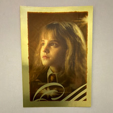 Panini Harry Potter Philosopher’s Stone Sticker #69 Hermione Granger Gold picture