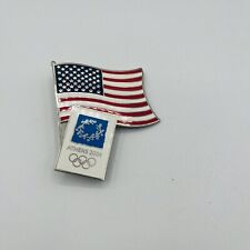 Athens 2004 Olympics American Flag Pin picture
