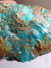 OLD RAY MINE TURQUOISE/CHRYSOCOLLA BEAUTIFUL ROUGH SPECIMEN  ARIZONA (211 grams) picture