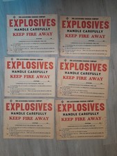 60s/70s Erie-Lackawanna Railroad Company Railcar Placard Lot of 6 picture