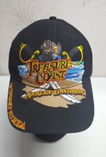 Harley Davidson Treasure Coast Stuart Florida Big Logo Pirate Strapback Hat picture