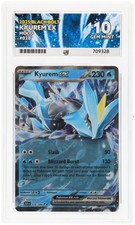 2025 Kyurem EX Pokemon TCG Black Bolt #28 Ace Grade 10 picture