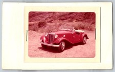 Vintage 1969 Photo 3x5 1952 MG TD Roadster Convertible Car Malibu California picture