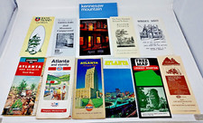Vintage Georgia Maps Travel Brochures Lot Road Maps City Guides Historic Sites picture