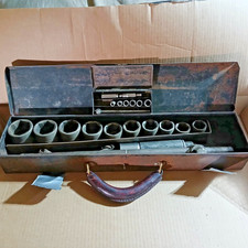 Vintage Rare Husky 5/16 (INCOMPLETE) & 13/16 hex drive socket set with boxes picture
