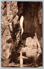 c1910s Land's End the Cavern Peacock Series Antique Postcard picture