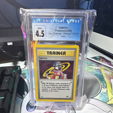 Wizards of the Coast 2000 Pokémon Gym Challenge Sabrina 20/132 Holo CGC 4.5 picture