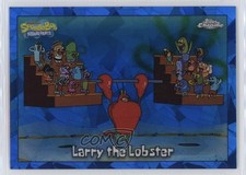 2025 Topps Chrome Sapphire Spongebob 25th Larry the Lobster #12 1m7e picture