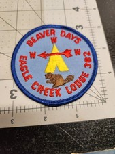 Beaver Days Boy Scout Patch Eagle Creek Lodge 382 OA picture