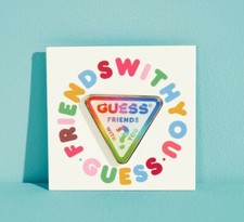 β‘RAREβ‘ GUESS x FRIENDS WITH YOU Pride Pin *BRAND NEW* βοΈππ³οΈβπ picture