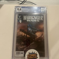 HARBINGER WARS #1 CGC 9.4 Zircher Variant - VALIANT 2013 picture