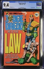 Judge Dredd #1 CGC 9.4 Key 1st U.S. App of Judge Joseph Dredd- RareCo picture