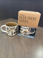 NEW 14oz Starbucks Purdue Been There campus collection mug picture
