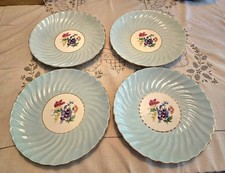 Bone China By John Aynsley & Sons, 4 DINNER PLATES,9.5
