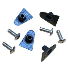 4pk NVG Mount Screw & Nut For ACH MICH LWH PASGT Combat Helmet Night Vision New picture