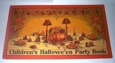 Extremely Rare Beistle 1923 30-piece Children's Hallowe'en Party Book picture