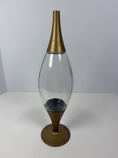Vintage 1950s Old Forester Space Age Whiskey Decanter D-10 Atomic Sputnik MCM picture