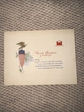World War One WW1 Christmas Card from 102nd Army Corp Engineers - Camp Wadsworth picture