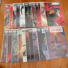 ENTIRE COMICS RUN/SAMURAI JACK/IDW/ALL REGULAR & SUB COVERS/2013/ZUB/SURIANO picture