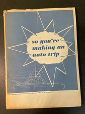 Vintage 1960s Standard American Oil Travel Trip Expense Presentation Kit Planner picture