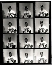 LD339 Orig Darryl Norenberg Contact Sheet Photo LOS ANGELES DODGERS DON SUTTON picture