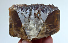 232 GM Extraordinary Full Terminated Top Color TOPAZ Unique Etched Crystal@PAK picture