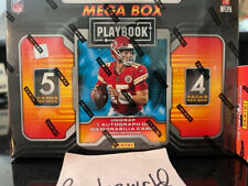 2021 NFL Panini Playbook MEGA BOX-One AUTOGRAPH or MEMORABILIA card Per Box-WOW picture