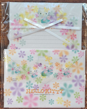 Vintage 2000 Hello Kitty Flower Fairy Vellum Letter Set Stickers NEW Sanrio picture