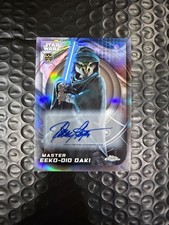 2026 Topps Chrome Star Wars Master Eeko-Dio Daki Debut Auto picture