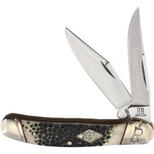 ROUGH RYDER BUCKSHOT BONE COPPERHEAD KNIFE, NEW IN BOX, RR2323 picture