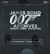 James Bond Archives 2015 Edition Card Box 24 Packs Rittenhouse picture