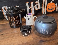 Rae dunn 4 piece Halloween picture